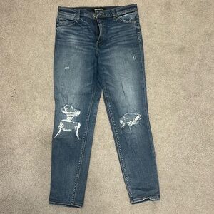 Express High Rise Girlfriend Jean